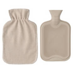 Huggable Heating Bag - Brown Whipstitch