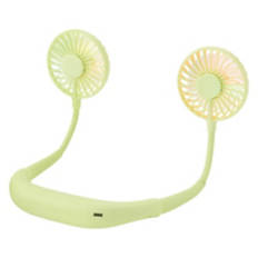 USB Rechargeable Neck Fan, Green