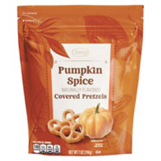 Pumpkin Spice Flavored Covered Pretzels, 7 oz