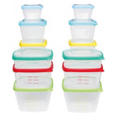 24 Durable Food Storage Containers