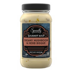 Creamy Mushroom & Herb Bisque Soup, 24 oz