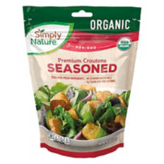 Organic Premium Seasoned Croutons, 4.5 oz