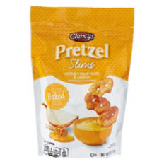 Honey Mustard & Onion Flavored Pretzel Slims, 8 oz