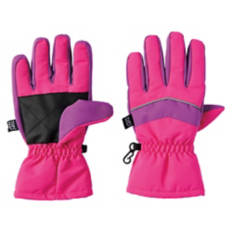 Children's Waterproof Winter Gloves - Pink, S