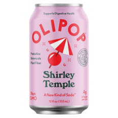 Prebiotic Shirley Temple Flavored Soda Can, 12 fl oz