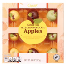 Assorted Belgian Apple Chocolates, 4.4 oz