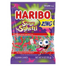 Sour Sghetti Gummy Candies, 4 oz