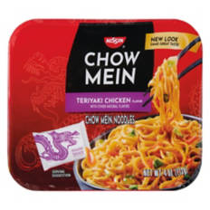 Chow Mein Chicken Flavor Instant Noodles Teriyaki, 4 oz