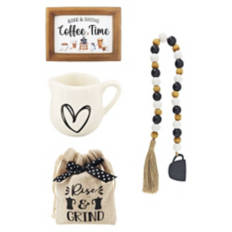 Coffee Bar Tray Objects - Coffee Time