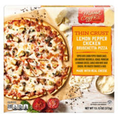 Lemon Pepper Chicken Bruschetta Pizza, 13.13 oz