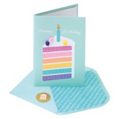 5" x 7" Greeting Card - Cake Slice