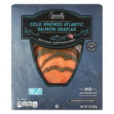Cold Smoked Atlantic Salmon Gravlax, 3 oz