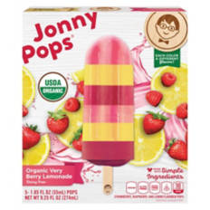 Organic Berry Lemonade Ice Pops, 6 count