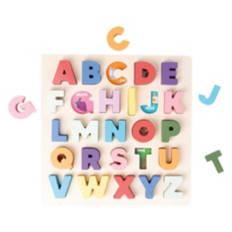 Kids Wooden Lift and Learn Toy - ABC