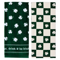 2 Pack St. Patrick's Day Kitchen Towel Set - Be Irish