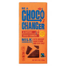 Milk Chocolate Nougat Honeycomb & Sea Salt Choco Changer Chocolate Bar, 5 oz