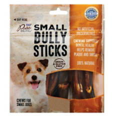 Grain & Gluten Free Small Bully Stick Dog Treats, 8 count