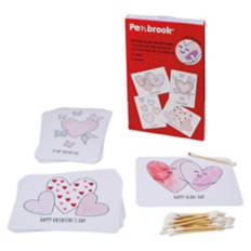 Craft Cards Kit - Watercolor Hearts