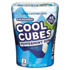 Peppermint Gum Cube, 3.24 oz
