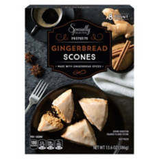 Premium Gingerbread Scones, 8 count