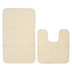 2 Piece Bath Rug Set - Beige