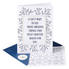 Graduation Greeting Card - Next Chapter
