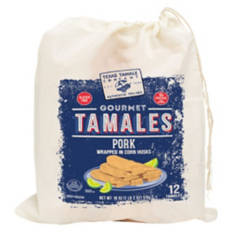 Gluten Free Gourmet Pork Tamales, 18 oz