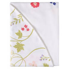 70" Round Cotton Tablecloth - Floral