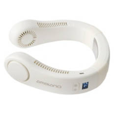 Rechargeable Bladeless Neck Fan, White