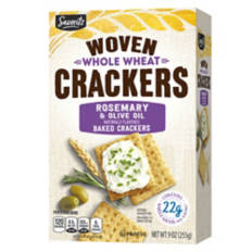 Rosemary Olive Oil Woven Wheat Crackers, 9 oz