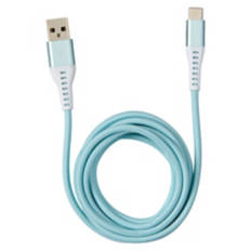 6 Feet Charging Cable - USB A to USB C, Blue