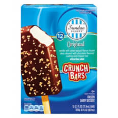Frozen Crunch Dairy Dessert Bars, 12 count