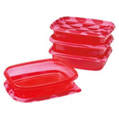 Single Compartment Snack Box - Checker