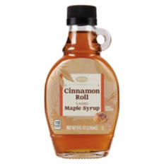 Cinnamon Roll Flavored Maple Syrup, 8 fl oz