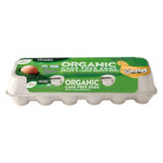 Organic  Cage Free Brown Eggs, 1 dozen