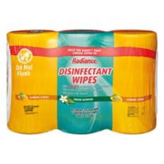 3 Pack Disinfectant Cleaning Wipes