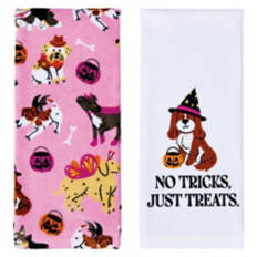 2 Pack Kitchen Towels - Dog Treats