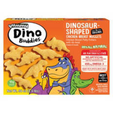 Dinosaur Shaped Chicken Breast Nuggets, 56 oz