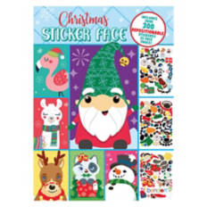 Christmas Wacky Face  Stickers - Gnome Holiday
