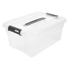 Clear  Storage Box  - 15.2" x 11.4" x 7.3"