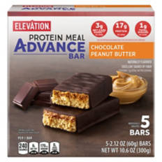 Chocolate Peanut Butter Advance Meal Bars, 5 count