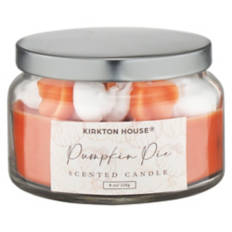 Molded Fall Scented Candle - Pumpkin Pie, 8 oz