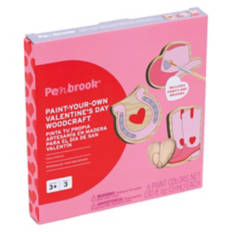 Paint-Your-Own Valentine's Day Woodcraft - Cowgirl