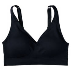 Ladies Seamless Bra - Black, XL