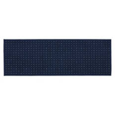 2' x 6 ' Utility Runner - Navy Pindot