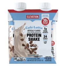 Cafe Latte Flavored Ready to Drink Protein Shakes - 4 pack, 11 fl oz