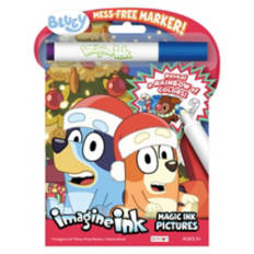 Christmas Magic Ink Mess Free Marker - Holiday Bluey