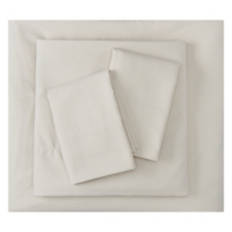 4 Piece Queen Size Bed Sheet Set, Taupe
