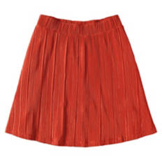 Ladies Plisse Skort - Red, M
