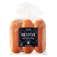 Brioche  Hot Dog Buns, 9.52 oz